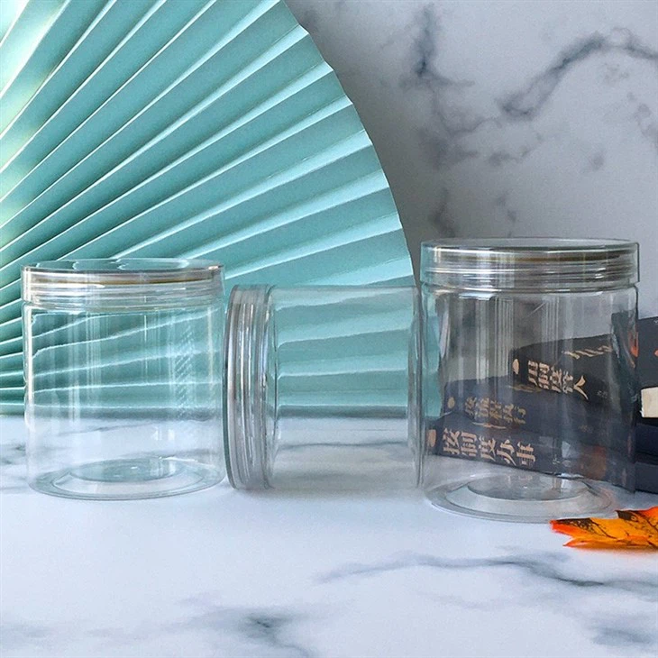 50Ml 100Ml 120Ml 150Ml 200Ml 4Oz Cosmetic Jar Clear Pet Plastic Cream Jar With Plastic Lid Ointment Jar