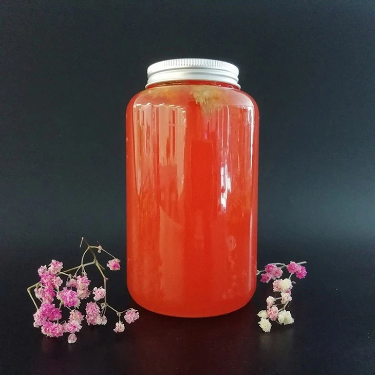 Chubby Juice Bottle With Aluminum Cap