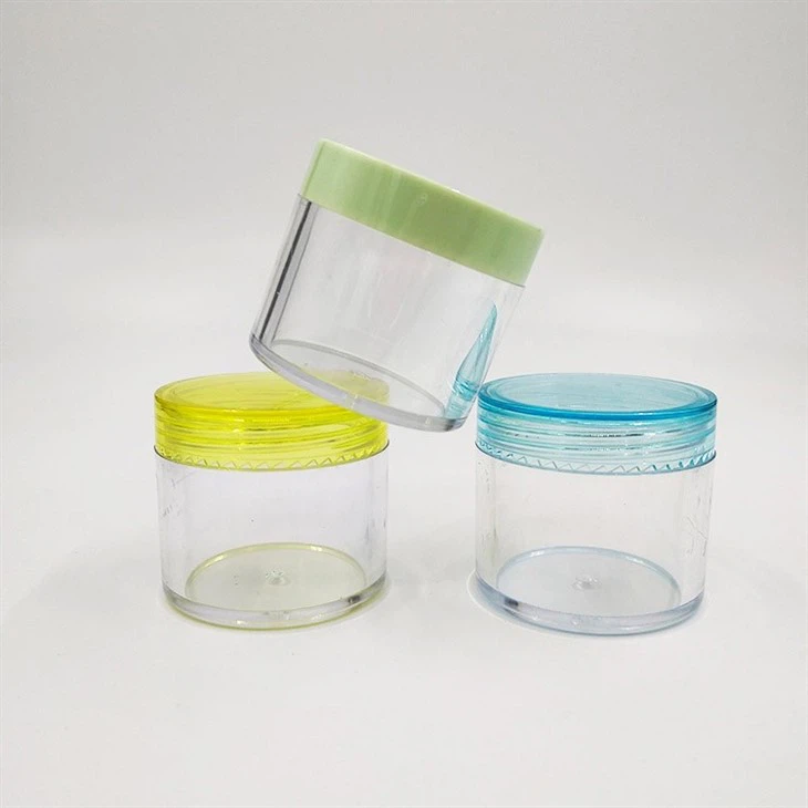 Plastic Convenience Cosmetic Jar