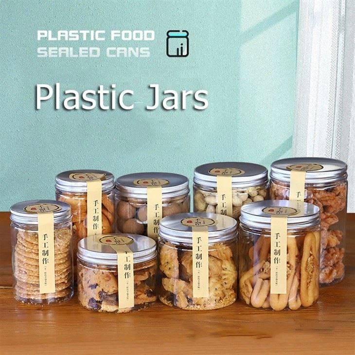 Plastic Cream Jar With Plastic Lid Ointment Jar