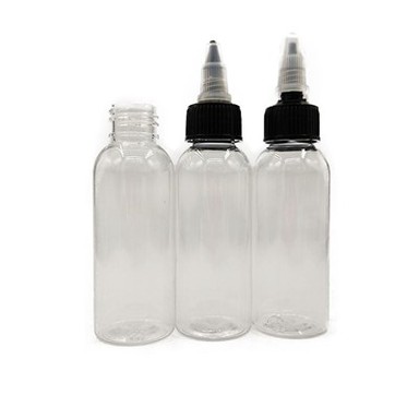 Didmeninė prekyba PET plastikiniais buteliais su užsukamais dangteliais