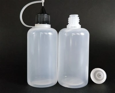Karštas išpardavimas Pe Squeeze 30 ml 50 ml 60 m adatų lašintuvo buteliukas