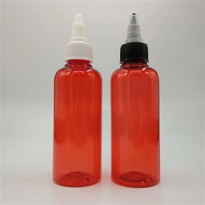Plastikinis naminis 100 ml plastikinis butelis su užsukamu dangteliu