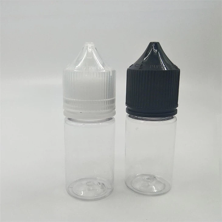 30ml Gorilla Round Empty Plastic Squeezable Eye E Liquid Dropper Bottles